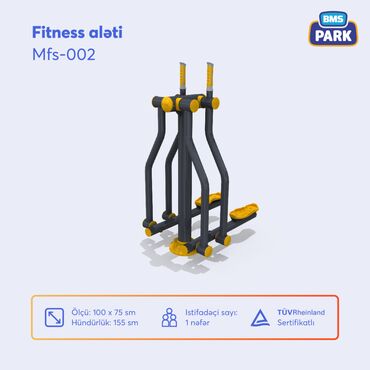 Digər trenajorlar: Keyfiyyətli çöl fitnes alətləri satışda Dayanıqlı metal konstruksiya — 8