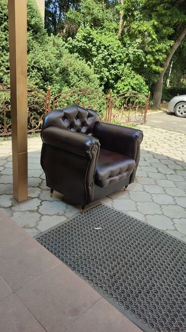 Гарнитуры для зала: Гарнитур для зала, Новый, Диван, Кресло, Самовывоз, Бесплатная доставка, цвет - Черный — 5