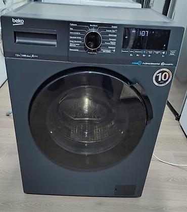 Стиральная машина Beko, 8 кг, Б/у, Автомат, Без сушки, Нет кредита, Платная доставка, Самовывоз at lalafo.az Стиральная машина Beko, 8 кг, Б/у, Автомат, Без сушки, Нет кредита, Платная доставка, Самовывоз