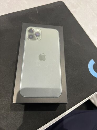 Apple iPhone: IPhone 11 Pro, 64 GB, Matte Midnight Green, Face ID — 11