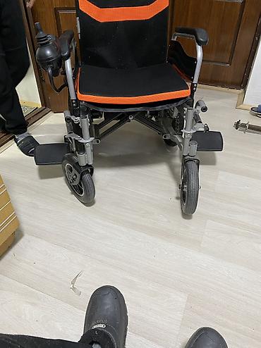 Инвалидные коляски: 28 000 KGS Электроколяска с джойстиком управления - Компактная — 6