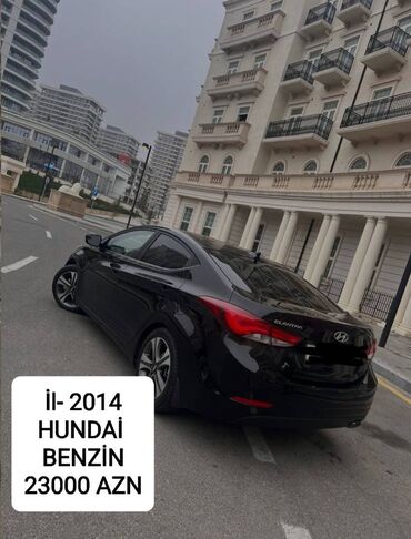 hyundai elantra 2013 qiymeti azerbaycanda: Hyundai Elantra: | 2014 il
