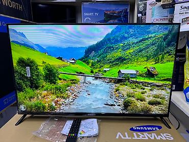 Телевизоры: Телевизор samsung 43Q80 smart Android tv с интернетом youtube, 110 см — 4