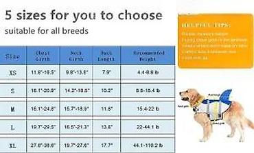 Oprema za kućne ljubimce: Prsluk za spasavanje pasa – “šarka peraja” dizajn - Sigurnosni prsluk — 10