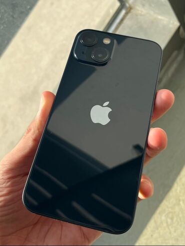 Apple iPhone: IPhone 13, 128 GB, Matte Midnight Green, Barmaq izi, Face ID