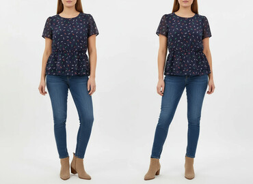 spódnica z bluzką na wesele: Dunnes Stores, Bluzka damska, rozmiar 3XL