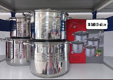 serpe za kuhanje: Veliki Lonci Excellent line set 4 kom HP4N - 9500 din Profesionalni — 1