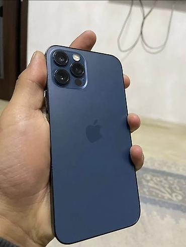 iphone cs: IPhone 12 Pro, Б/у, 256 ГБ, Pacific Blue, Чехол, 79 % — 1