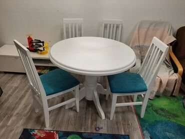 Stolovi: Ovi okrugli stolovi fi 80 fi 90 fi 100 sa i bez produzetka po 150e — 1