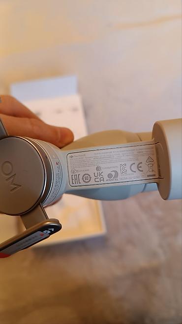 hile mobile: DJI Osmo Mobile SE. YouTube layihəsi üçün alınıb lakin layihə baş — 2