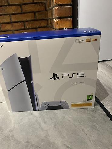 аренда приставка: Игровая консоль Sony PlayStation 5 Slim, версия с дисководом, объём — 4