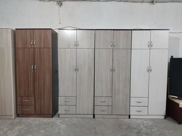 Шкафы для одежды: Шкаф для одежды, Новый, Прямой, ЛДСП — 9