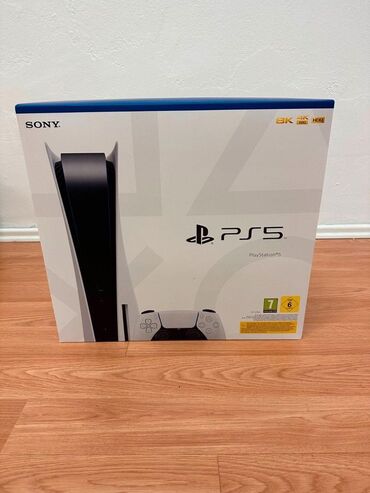 PS5 (Sony PlayStation 5): Playstation 5. Təp təzədir açılmayıb qutusu üstündədir. 1TB Yaddaş