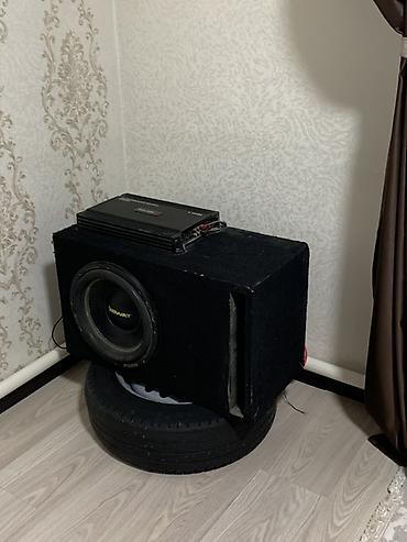 Техника и электроника: Срочно продаю Автозвук комплектом: сабвуфер SWAT в фазоинверторном — 3