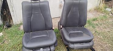 Сиденья: Комплект сидений, Кожа, Mercedes-Benz 2001 г., Б/у, Оригинал, Германия — 1