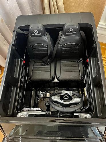 elektrik sukuti: Uşaqlar üçün Mercedes-AMG üslubunda elektrikli avtomobil. Model — 2
