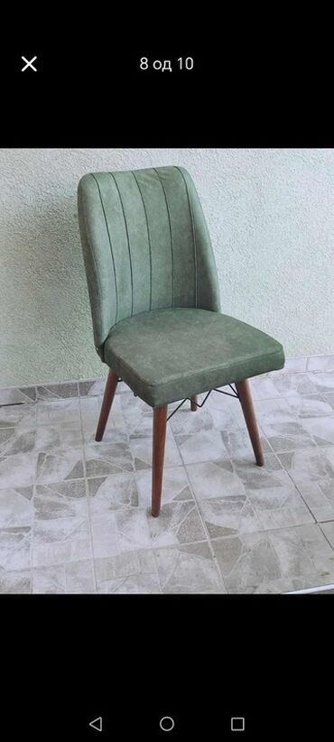 Stolice: 🔥Tapacirane trpezarijske stolice – modernog dizajna po odlicnoj ceni! — 6