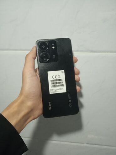 меняю варианты: Redmi, Redmi 13C, Колдонулган, 128 ГБ, түсү - Кара, 2 SIM