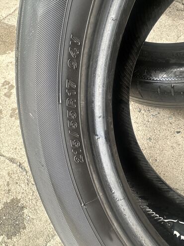 диски на camry: 215/55R17 Yokohama, протекторы 70% Одно колесо не родное, sportmax