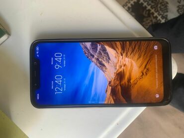 Poco: Poco Pocophone F1, Б/у, 64 ГБ, цвет - Черный, 2 SIM