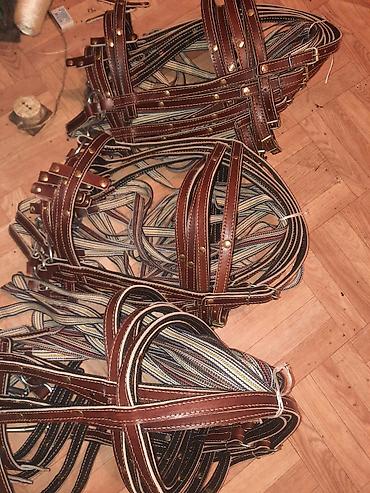 Товары и оборудование для с/х животных: Комплект конной амуниции в традиционном стиле. Состав и особенности — 8