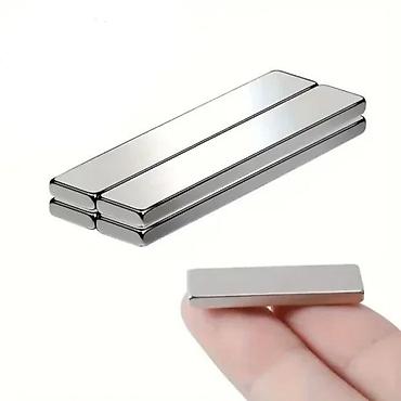rucni nosko: Jaki neodimijumski šipkasti magneti 50x10x2mm T-32 NOVO — 1