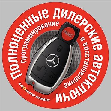 Полноценные дилерские автоключи Mercedes — программирование и