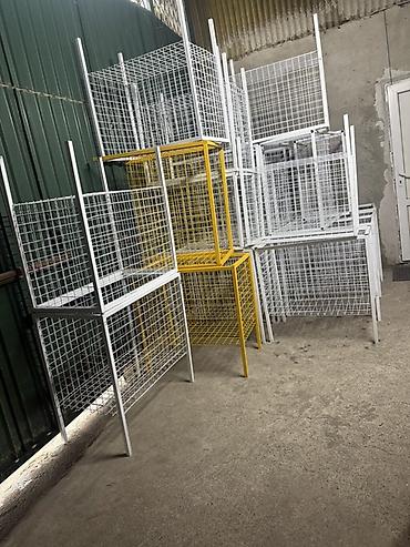 корзина железная: Продаются Сетка, размером Высота 85 см, Длина 80см, Ширина 50 см — 7