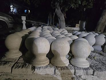 Фасадные плиты Сары-Таш (Травертин): Балясины все виды из завода 💯 % На рынке 10 лет Мы на качеству — 3