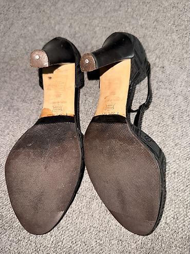 Sandale: Escada Sport Original Koza I saten Odlicne I preudobne Ocuvane — 7