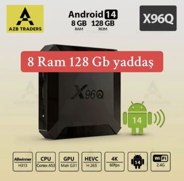 Smart TV bokslar: Smart TV boks Pulsuz çatdırılma, Ünvandan götürmə — 1