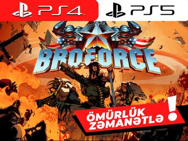 psn: Broforce oyunu dillər: i̇ngi̇li̇s və s. ömürlük zəmanətlə🔥🔥🔥