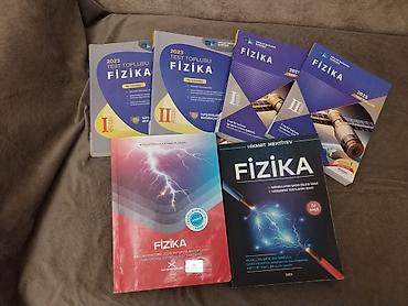 Fizika üzrə hazırlıq üçün kitablar dəsti - Dövlət İmtahan Mərkəzinin