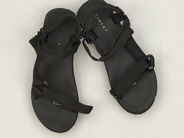 buty slip on ccc: Sinsay, Sandały damskie, 36, stan - Dobry