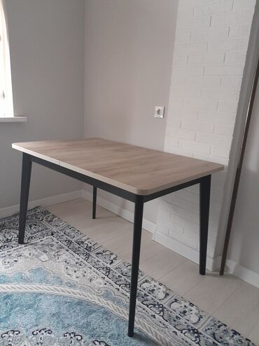 альянс мебель бишкек адрес: Продаю новый стол СИЕНА. ПУ 78×120/167 дуб ; трансформер; российский;