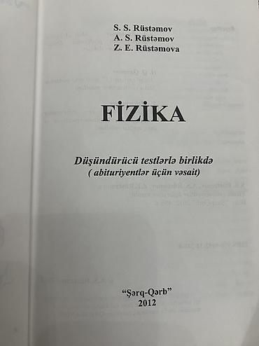 ucuz gitara: Fizika Rüstəmov kıtabı.Abituriyentlər üçün vəsait — 2