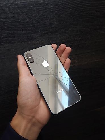айфон 10r: IPhone X, Б/у, 64 ГБ, Черный, Стилус, 100 % — 1