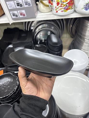 Другие товары для кухни: Меламиновая посуда для кафе и ресторанов — черная коллекция - — 9