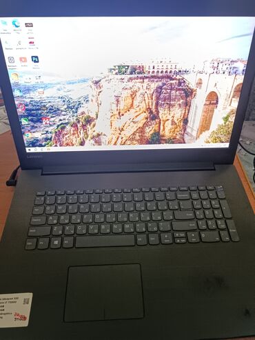 Ноутбуки: Ноутбук, Lenovo, 8 ГБ ОЗУ, Intel Core i7, 17 ", Б/у, Для работы, учебы, память HDD