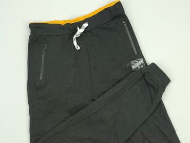 crop top czarny sinsay: Spodnie dresowe, SinSay, 12 lat, 152, stan - Bardzo dobry