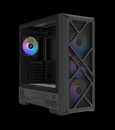 se electronics: Корпус ПК, Новый, ATX, цвет - Черный — 1