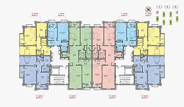 2 комнаты, 76 м², Асанбай мкр 6 этаж at lalafo.kg 2 комнаты, 76 м², Асанбай мкр 6 этаж