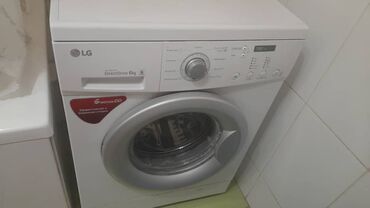 стиральная машина киргизия 4: Кир жуучу машина LG, Колдонулган, Автомат, 6 кг чейин, Компакттуу