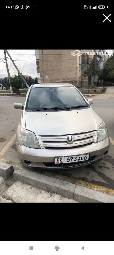 Toyota: Toyota ist: 2002 г., 1.3 л, Автомат, Бензин