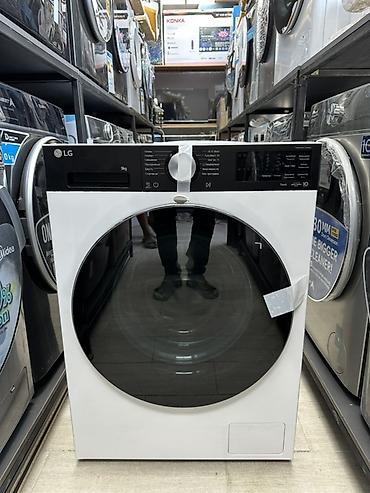 электронный лом: Стиральная машина автомат, Новый, LG, До 9 кг, Фронтальная, Кредит — 8