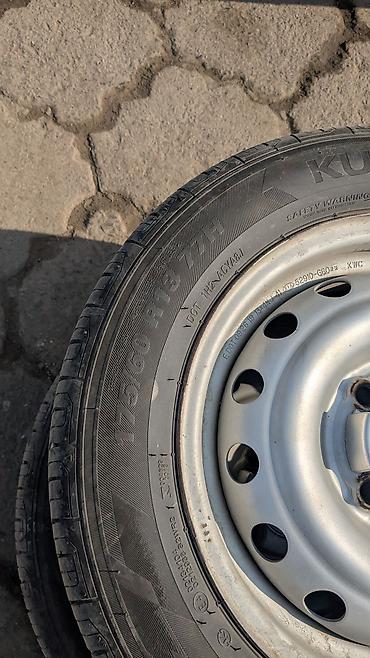 17570 r13 лето: Колеса в сборе 175 / 60 / R 13, Лето, Б/у, Комплект, Легковые, Железные, отверстий - 4 — 2