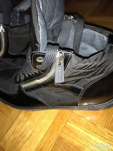 Čizme: Muške kožne ICEBERG čizme – crne - Klasičan ICEBERG model sa — 12