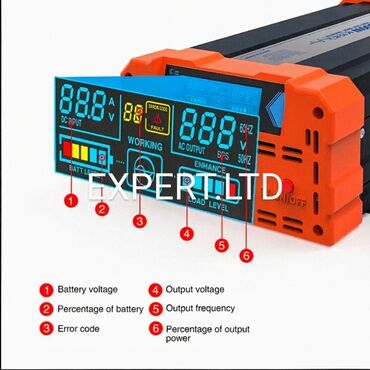 İnverterlər: Yeni Inverter, 1500-3000 Vt, 12 - 220 volt, Ünvandan götürmə, Ödənişli çatdırılma — 18