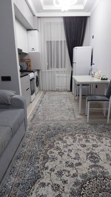 номера в иссык куле: 1 бөлмө, 34 кв. м, 2 кабат, Евроремонт