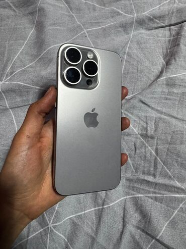 монитор широкоформатный: IPhone 15 Pro, 128 ГБ, Space Gray, 80 %